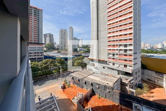 Vista da Varanda de kitnet/studio à venda com 1 quarto, 26m² em Vila Mariana, São Paulo