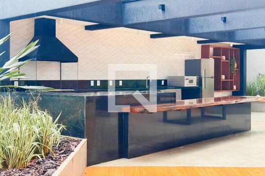 Área comum - Churrasqueira de kitnet/studio à venda com 1 quarto, 26m² em Vila Mariana, São Paulo
