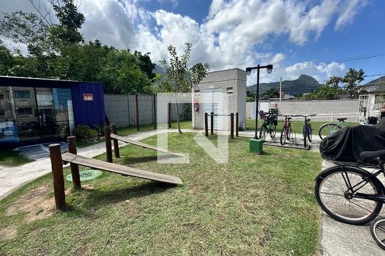 Área comum de apartamento para alugar com 2 quartos, 43m² em Vargem Pequena, Rio de Janeiro