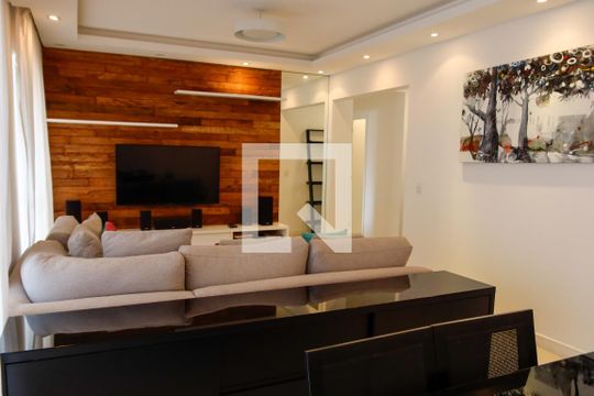 Sala de apartamento para alugar com 3 quartos, 115m² em Vila Yara, Osasco