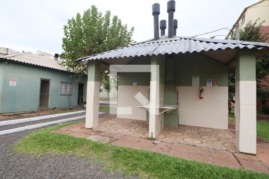 Área comum - Churrasqueira de apartamento para alugar com 2 quartos, 38m² em Mato Grande, Canoas