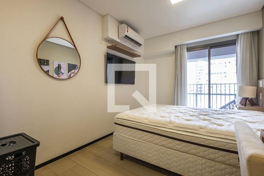 Studio de kitnet/studio para alugar com 1 quarto, 27m² em Jardim Paulista, São Paulo