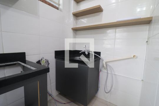 Cozinha de apartamento à venda com 2 quartos, 53m² em Canudos, Novo Hamburgo