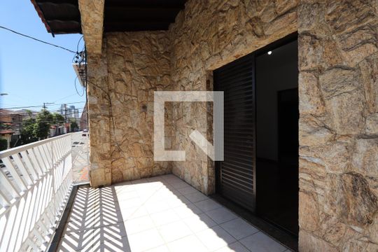 Varanda da Suíte de casa à venda com 3 quartos, 205m² em Jardim Cotiana, São Paulo