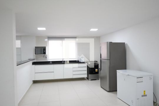 Área comum de kitnet/studio para alugar com 1 quarto, 43m² em Vila Prudente, São Paulo