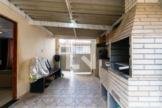 Área gourmet - Churrasqueira de casa à venda com 3 quartos, 189m² em Chácara Belenzinho, São Paulo