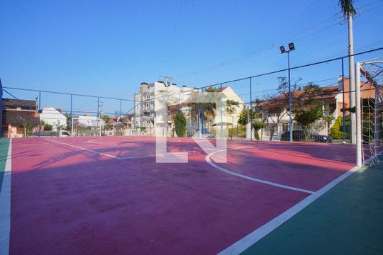 Área comum - Quadra Esportiva de apartamento à venda com 2 quartos, 67m² em Jardim Itu, Porto Alegre