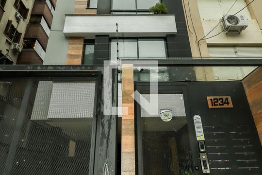 Fachada de apartamento para alugar com 1 quarto, 40m² em Bom Fim, Porto Alegre
