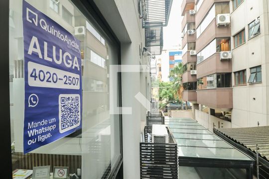 Placa de apartamento para alugar com 1 quarto, 40m² em Bom Fim, Porto Alegre