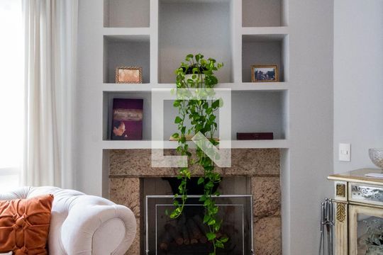 Sala  de apartamento à venda com 3 quartos, 168m² em Vila Andrade, São Paulo