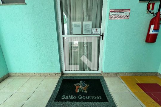 Área comum - Salão de festas de apartamento à venda com 2 quartos, 77m² em Barra da Tijuca, Rio de Janeiro