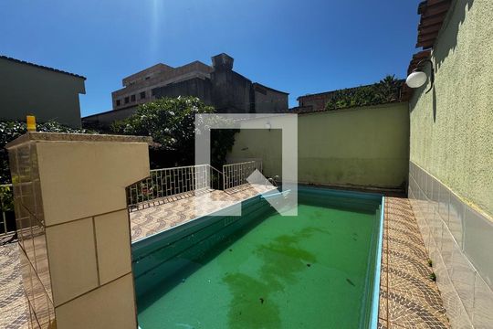 Área de lazer - Piscina de casa à venda com 8 quartos, 350m² em São Geraldo, Belo Horizonte