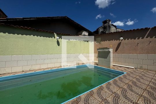 Área de lazer - Piscina de casa à venda com 8 quartos, 350m² em São Geraldo, Belo Horizonte