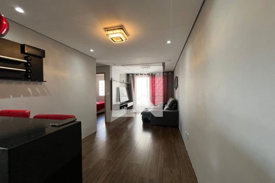 Sala de apartamento à venda com 2 quartos, 50m² em Vila Antonieta, São Paulo