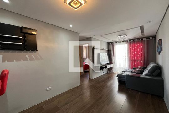 Sala de apartamento à venda com 2 quartos, 50m² em Vila Antonieta, São Paulo