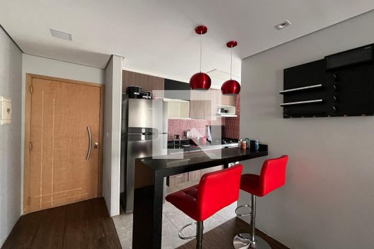 Cozinha de apartamento à venda com 2 quartos, 50m² em Vila Antonieta, São Paulo