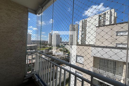 Varanda da Sala de apartamento à venda com 2 quartos, 50m² em Vila Antonieta, São Paulo