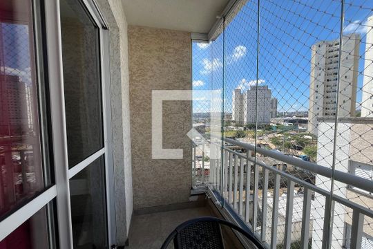 Varanda da Sala de apartamento à venda com 2 quartos, 50m² em Vila Antonieta, São Paulo