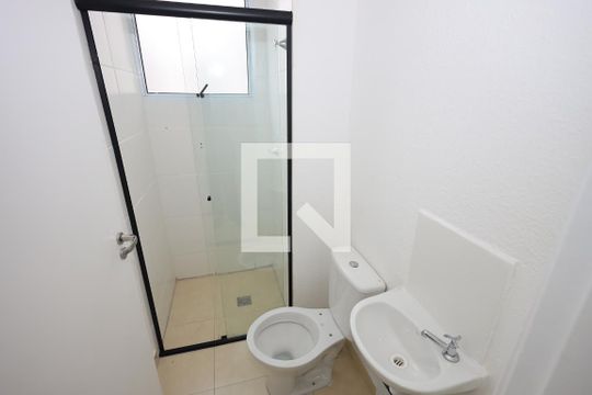 Banheiro Social de apartamento para alugar com 2 quartos, 42m² em Setor Grajaú, Goiânia