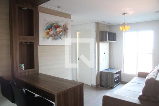 Sala  de apartamento para alugar com 2 quartos, 47m² em Vila Florida, Guarulhos