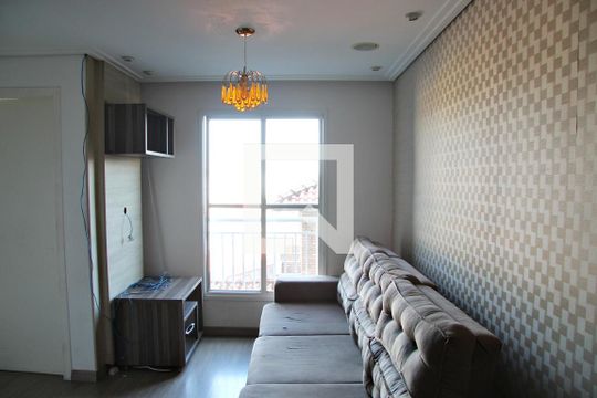 Sala  de apartamento para alugar com 2 quartos, 47m² em Vila Florida, Guarulhos