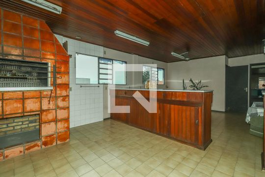 Área comum - Sala gourmet de apartamento à venda com 5 quartos, 350m² em São Sebastião, Porto Alegre