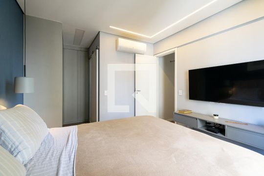 Suíte de apartamento à venda com 2 quartos, 91m² em Vila Mascote, São Paulo