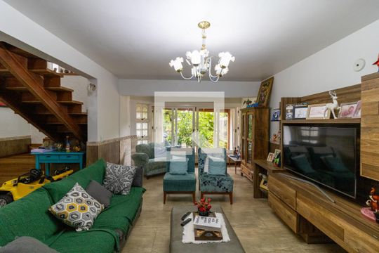 Sala de casa à venda com 4 quartos, 306m² em Aberta dos Morros, Porto Alegre