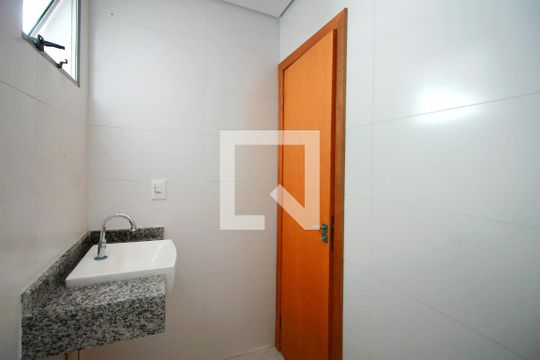 Banheiro da Suíte de apartamento à venda com 2 quartos, 62m² em Buritis, Belo Horizonte