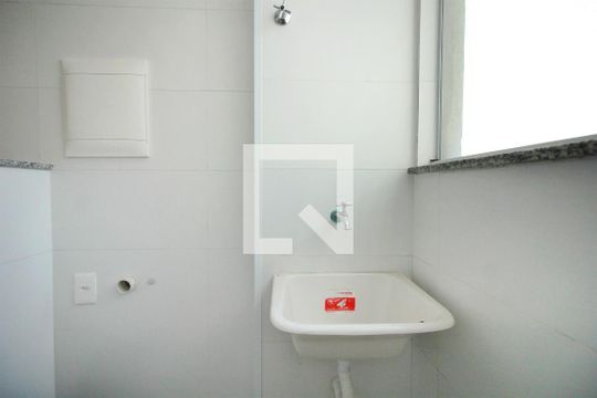 Área de Serviço de apartamento à venda com 2 quartos, 62m² em Buritis, Belo Horizonte