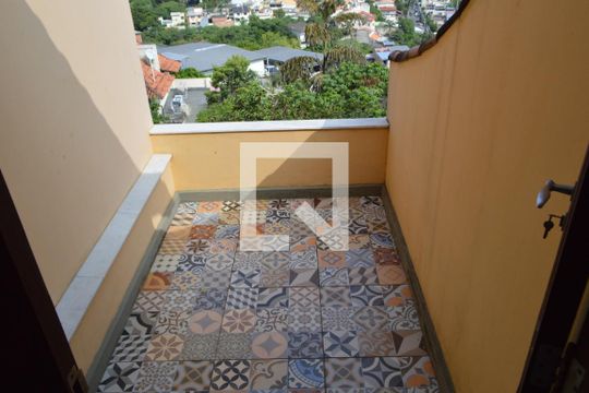 Varanda da Suíte  de casa de condomínio à venda com 3 quartos, 200m² em Freguesia (jacarepaguá), Rio de Janeiro