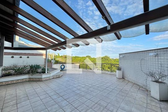 Varanda / Terraço de apartamento à venda com 3 quartos, 270m² em Recreio Bendeirante, Rio de Janeiro