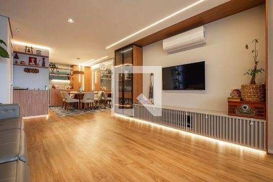 Sala/Cozinha de apartamento à venda com 3 quartos, 122m² em Sumarezinho, São Paulo