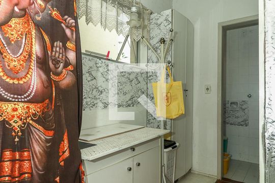 Área de Serviço de apartamento à venda com 3 quartos, 113m² em Petrópolis, Porto Alegre