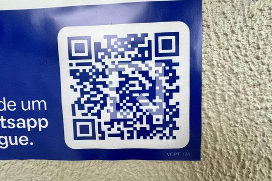Plaquinha fachada de apartamento à venda com 2 quartos, 48m² em Campina, São Leopoldo
