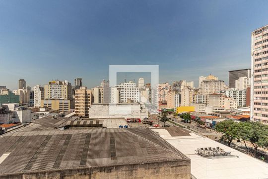 Vista do Studio de kitnet/studio para alugar com 1 quarto, 35m² em Santa Efigênia, São Paulo