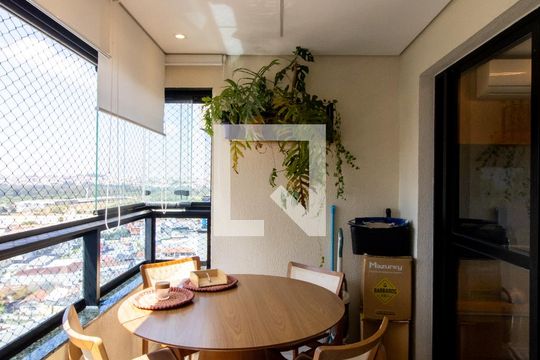 Varanda Gourmet de apartamento à venda com 2 quartos, 70m² em Vila Augusta, Guarulhos