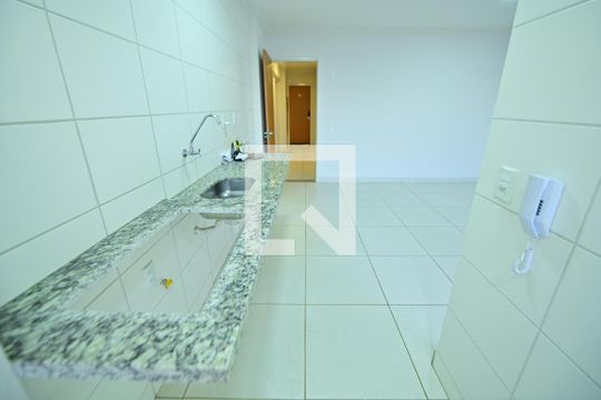 Cozinha de apartamento à venda com 2 quartos, 65m² em Parque Amazonia, Goiânia