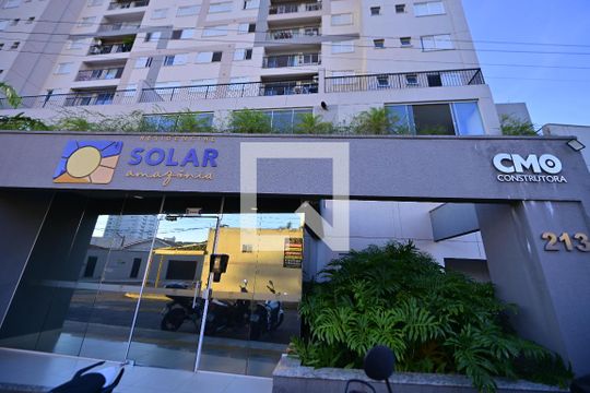 Fachada de apartamento à venda com 2 quartos, 65m² em Parque Amazonia, Goiânia