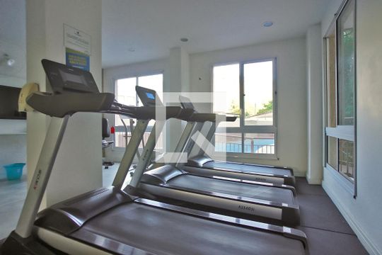 Área comum - Academia de apartamento para alugar com 2 quartos, 66m² em Morro Santana, Porto Alegre