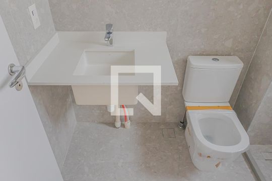 Banheiro da Suíte 2 de apartamento à venda com 3 quartos, 168m² em Pinheiros, São Paulo