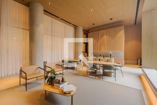 Área comum de apartamento à venda com 3 quartos, 168m² em Pinheiros, São Paulo