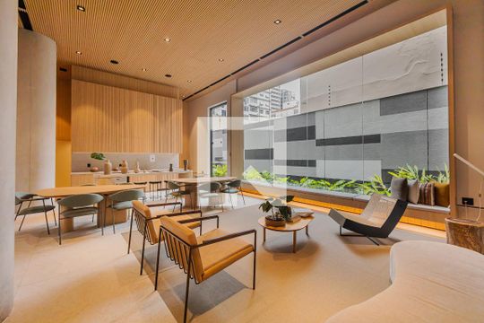 Área comum de apartamento à venda com 3 quartos, 168m² em Pinheiros, São Paulo