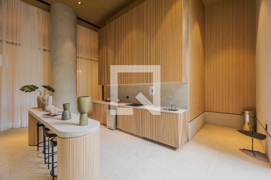 Área comum de apartamento à venda com 3 quartos, 168m² em Pinheiros, São Paulo