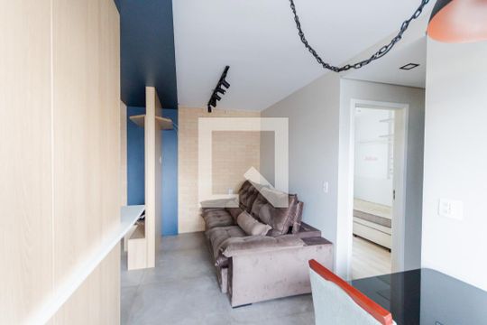 Sala de apartamento à venda com 2 quartos, 49m² em Santa Terezinha, Santo André