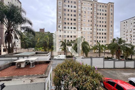 Vista da Sala de apartamento à venda com 2 quartos, 50m² em Parque Sao Vicente, Santo André
