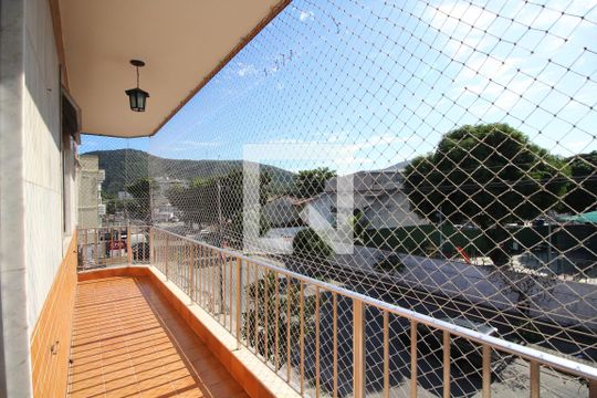 Varanda de apartamento à venda com 2 quartos, 130m² em Taquara, Rio de Janeiro