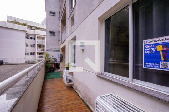 Varanda da Sala de apartamento à venda com 2 quartos, 67m² em Maceio, Niterói