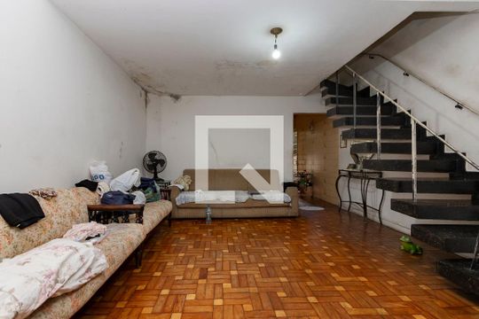 Sala de casa para alugar com 2 quartos, 110m² em Vila Congonhas, São Paulo