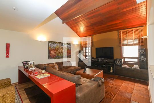 SALA DE TV de casa à venda com 4 quartos, 596m² em Estoril, Belo Horizonte